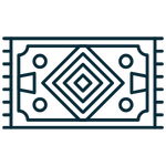 Printed Bathroom Rugs